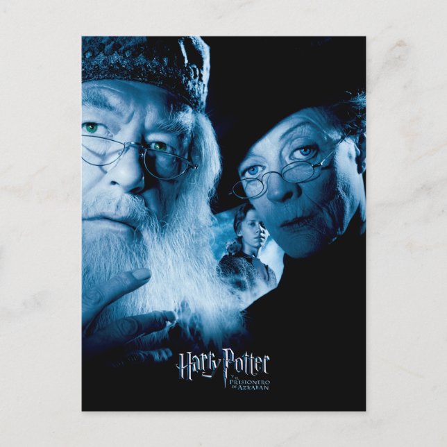 Cartão Postal Prisioneiro de Azkaban - Espanhol 1 (Frente)