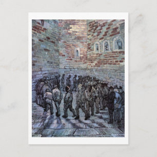 Cartão Postal Prisioneiros Exercendo (após Doré)Van Gogh Belas