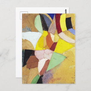 Cartão Postal Prismos Solares Simultâneos   Sonia Delaunay  