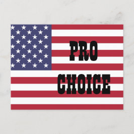 CARTÃO POSTAL PRO CHOICE