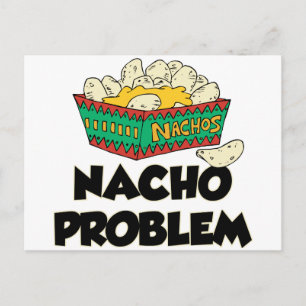 Cartão Postal Problema de Nacho - Brincadeira de Palavra Engraç