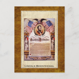 Cartão Postal Proclamação da Emancipação