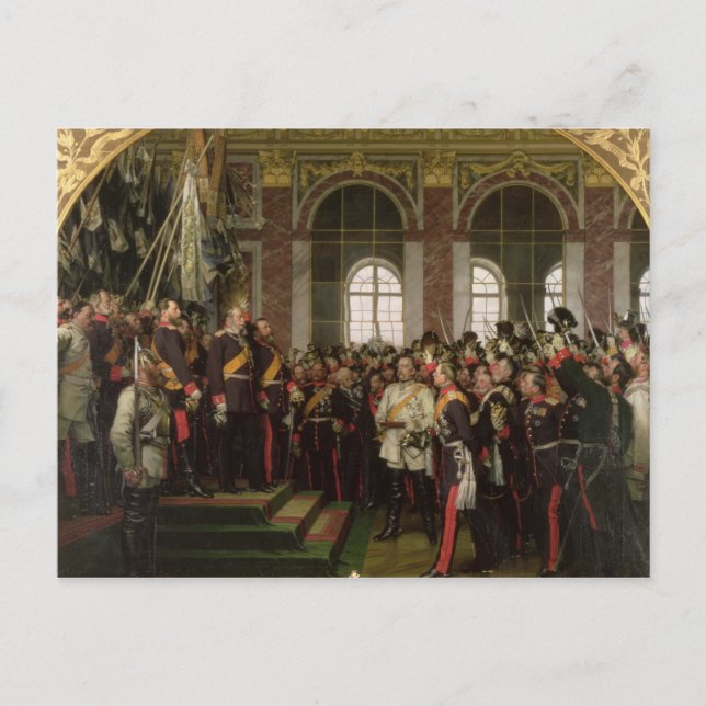 Cartão Postal Proclamação de Wilhelm (Frente)