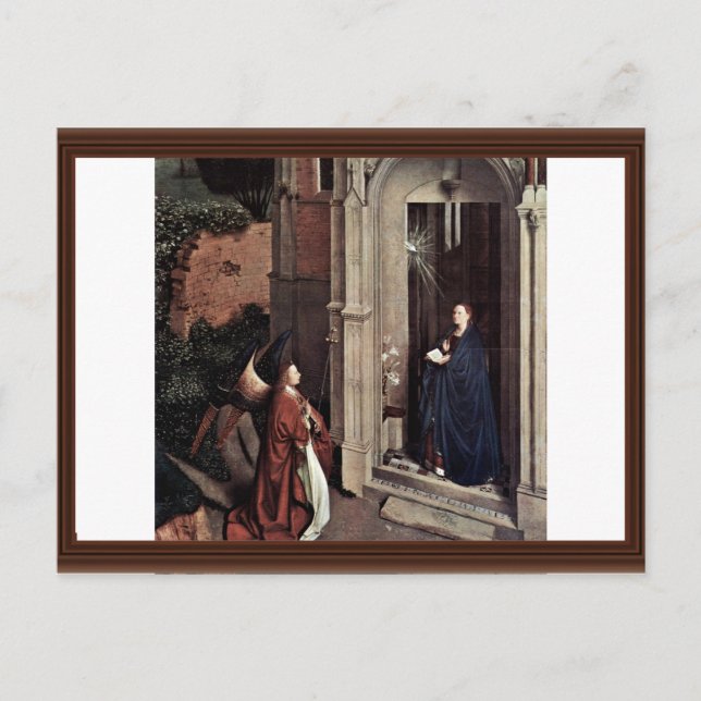 Cartão Postal Proclamação Por Eyck Jan Van (Melhor Qualidade) (Frente)