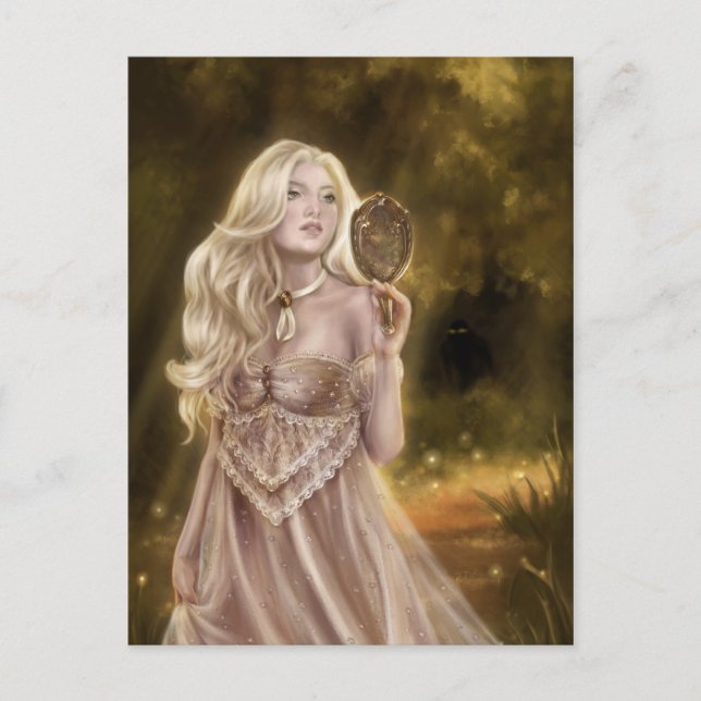 Cartão Postal Procurando Fadas (Frente)