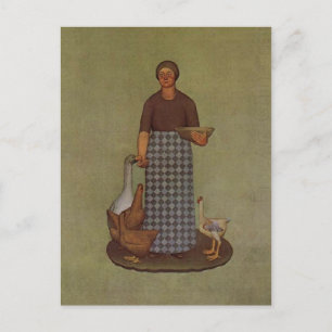 Cartão Postal Produto de Iowa por Grant Wood