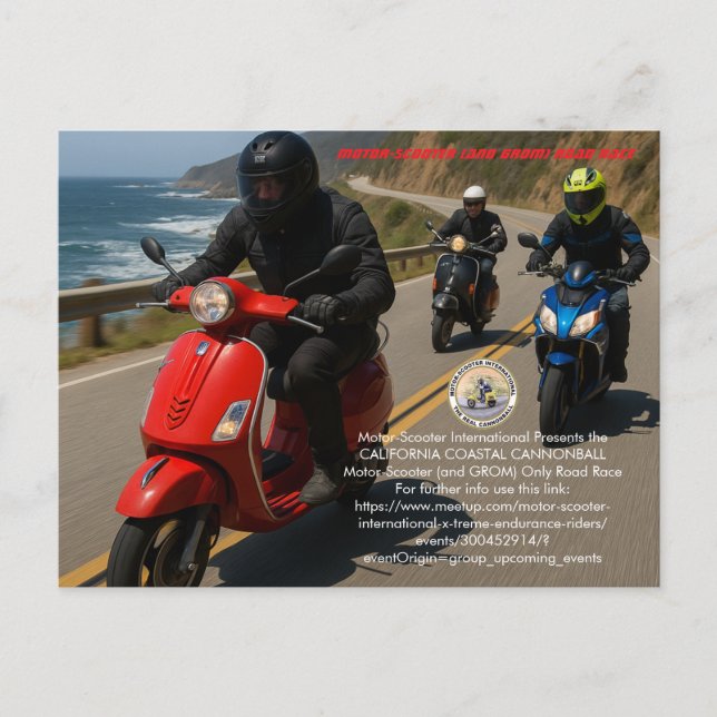 Cartão Postal Produto Licenciado Oficial (Frente)