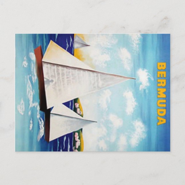 Cartão Postal Produtos Bermudas (Frente)