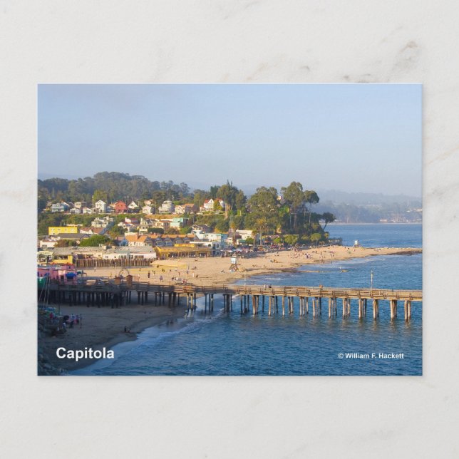 Cartão Postal Produtos da Capitola California (Frente)