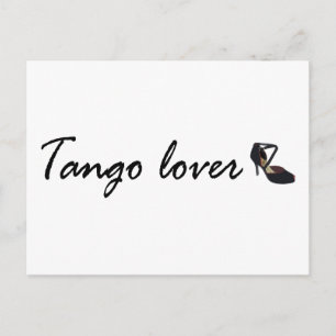 Cartão Postal Produtos Tango Lover!