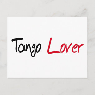 Cartão Postal Produtos Tango Lover!