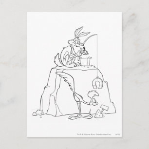Cartão Postal Produtos WILE E. COYOTE™ e ROAD RUNNER™ Acme