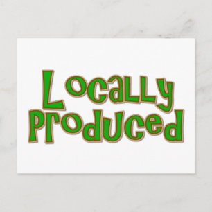 Cartão Postal Produzido localmente