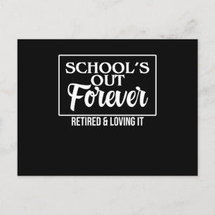 Cartão Postal Professor aposentado Ensino Ensino Ensino Estudios