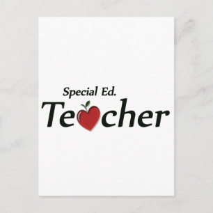 Cartão Postal Professor de Educação Especial