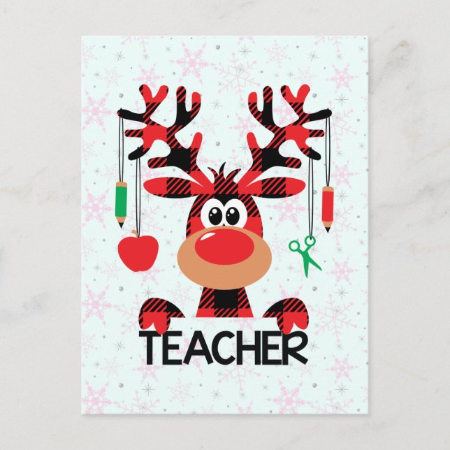 Cartão Postal Professor de Xadrez de Buffalo de Natal (Frente)