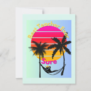 Cartão Postal Professor do Ano: Claro