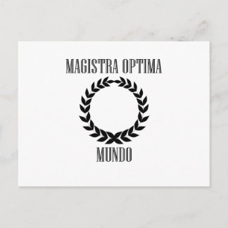 Cartão Postal Professor do Mundo Maior (Mulher)