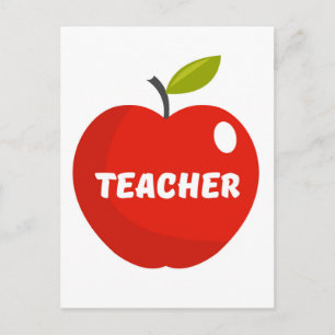 Cartão Postal Professores Apple