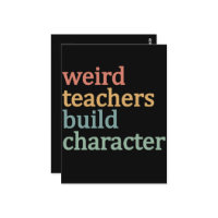 Professores Estranhos Construem Professores Retro 