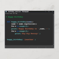 Programador de Computador Notepad de Modo Escuro B