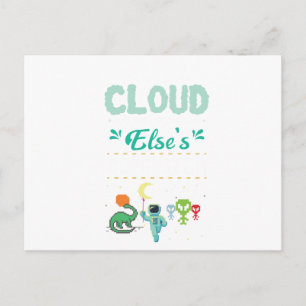 Cartão Postal Programador de TI engraçado para o jogador do comp