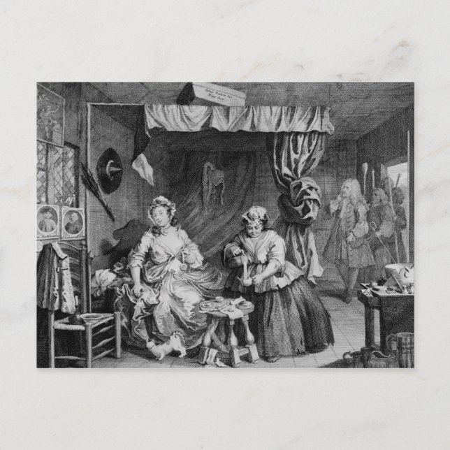 Cartão Postal Progresso de Um Harlot (Frente)