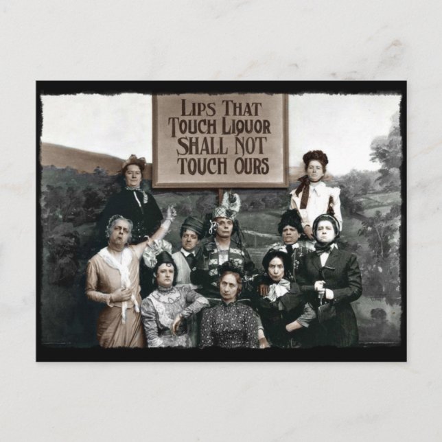 Cartão Postal Proibições Senhoras (Frente)