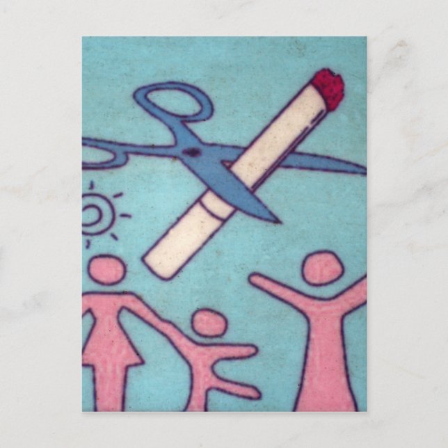 Cartão Postal Proibido Fumar (Frente)