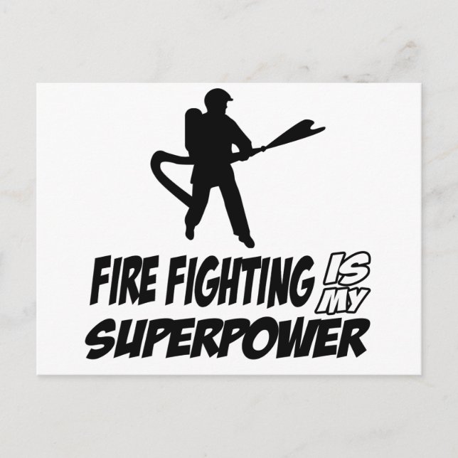 Cartão Postal Projetos de combate a incêndios (Frente)
