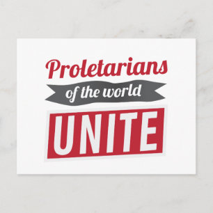 Cartão Postal Proletários do UNITE