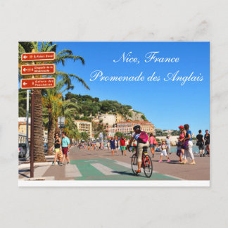 Cartão Postal Promenade des Anglais