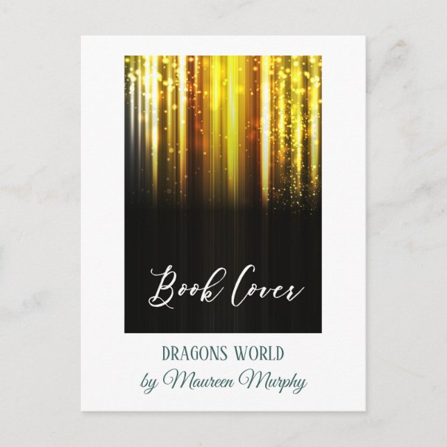 Cartão Postal Promocional de Cobrir do Livro de Autores (Frente)