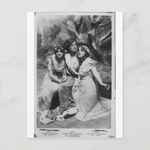 Cartão Postal Promocional de Everywoman do vintage