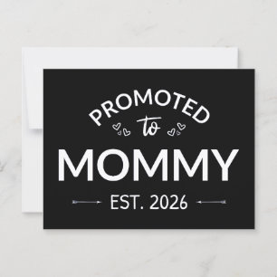Cartão Postal Promovida a Mamãe Est. 2026 II