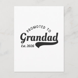 Cartão Postal Promovido a Avô 2026