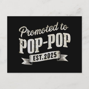 Cartão Postal Promovido Para Pop-Pop No Est 2025, Pop De Pop De