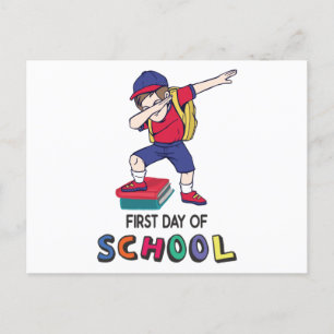 Cartão Postal Pronto para a escola online