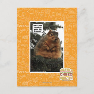 Cartão Postal Prontos para o inverno