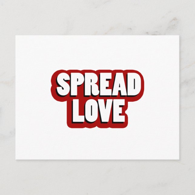 Cartão Postal Propagar Design do Amor (Frente)
