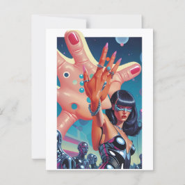 Cartão Postal Proposta de Casamento Surreal