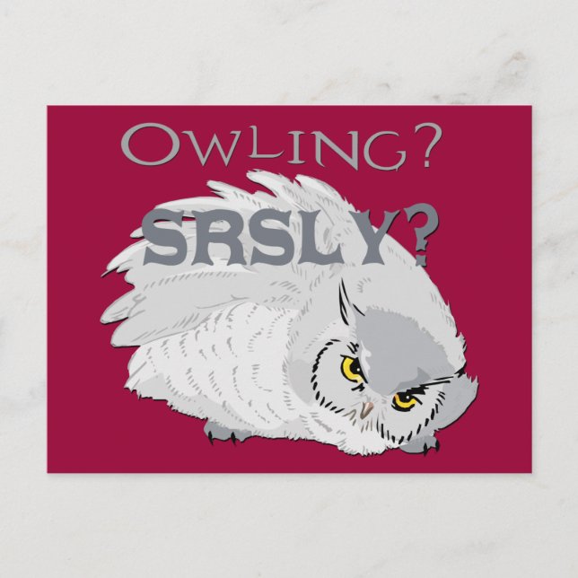 Cartão Postal Propriedade Seriamente (Frente)