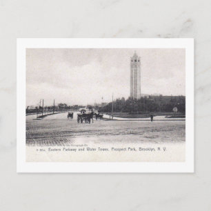 Cartão Postal Prospect Park, Brooklyn NYC Vintage