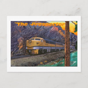 Cartão Postal Prospector do Rio Grande na Garganta Real