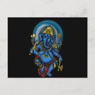 Cartão Postal Prosperidade de Ganesha