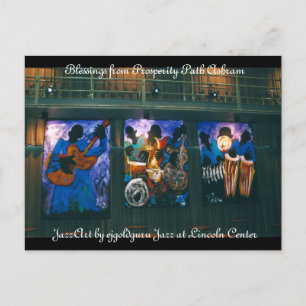 Cartão Postal Prosperity Path Ashram Benessings