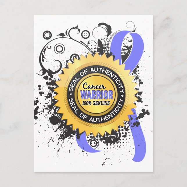 Cartão Postal Prostate Cancer Warrior 23 (Frente)