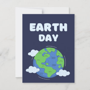 Cartão Postal Protect Our Planet , 22 de abril