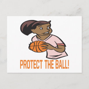 Cartão Postal Proteja A Bola