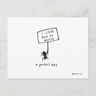 cartão postal protestante